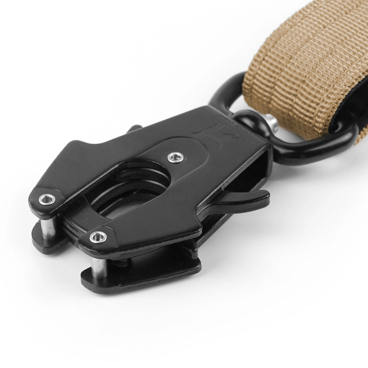 Kurzleine mit Sicherheitsverschluss und Handschlaufe – Beige