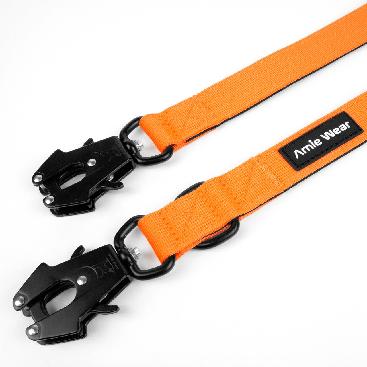 Taktische Hundeleine dreifach verstellbar – Orange