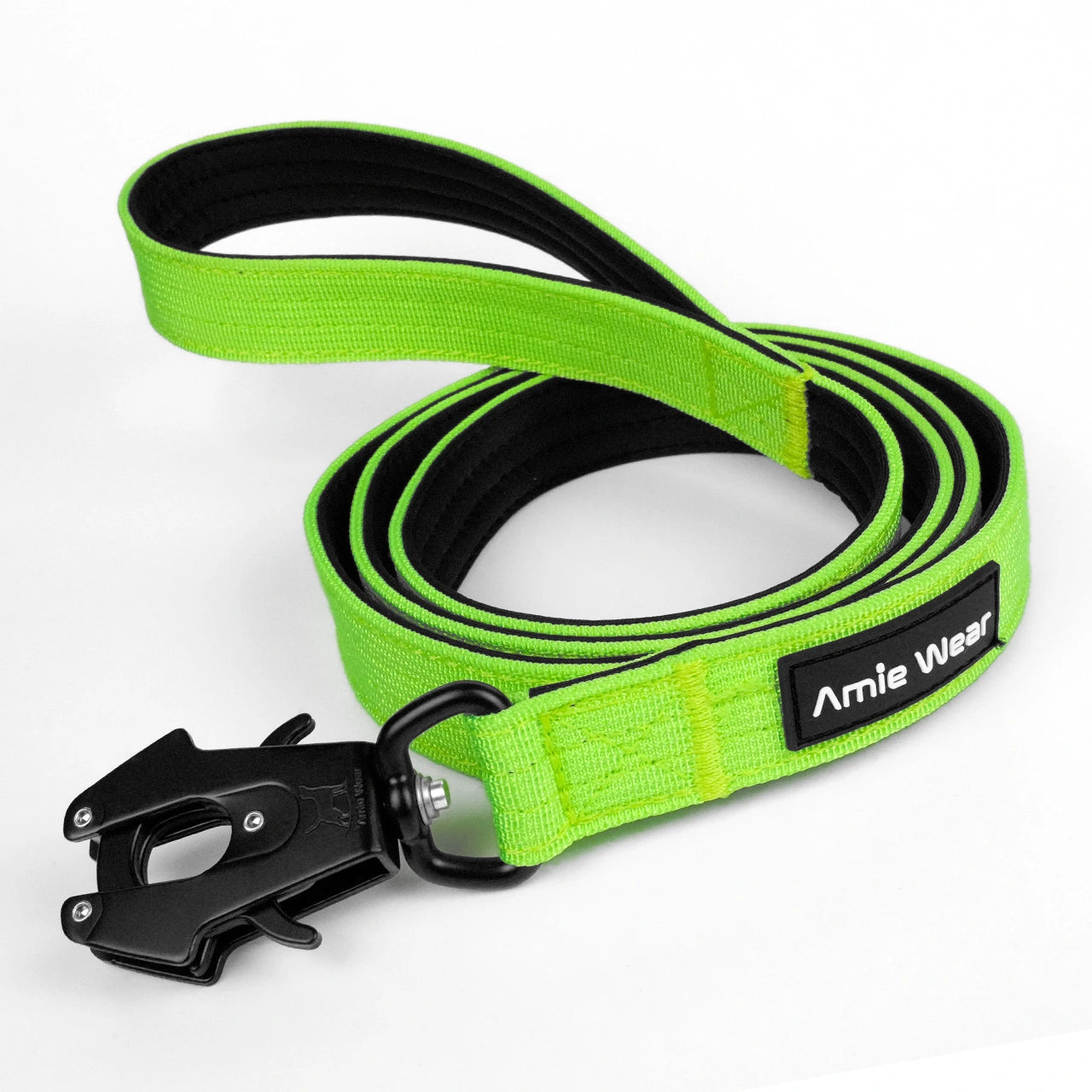 Taktische Hundeleine mit Handschlaufe – Grün
